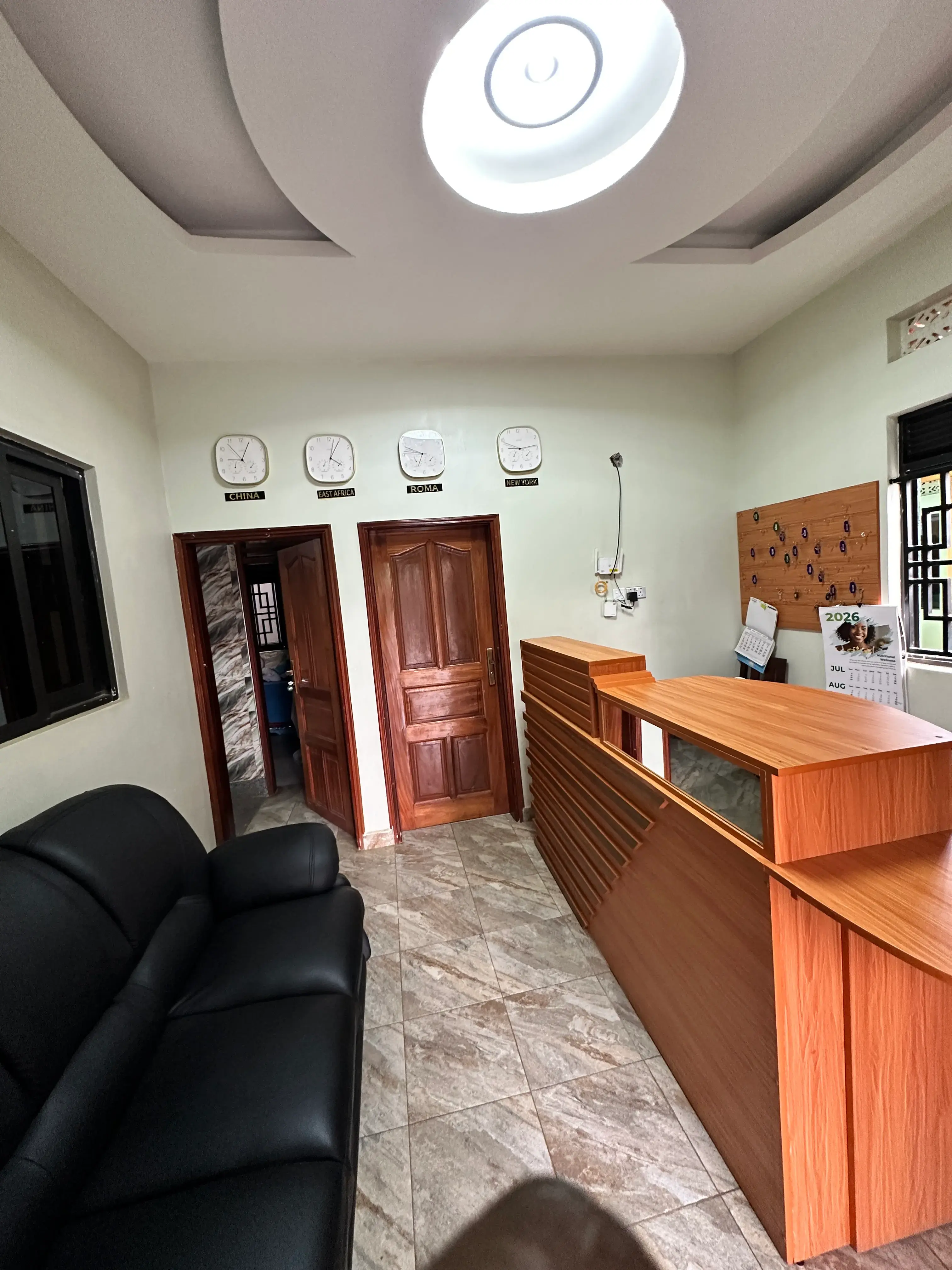 Accommodation reception at Baguma Hotel Mbarara 3