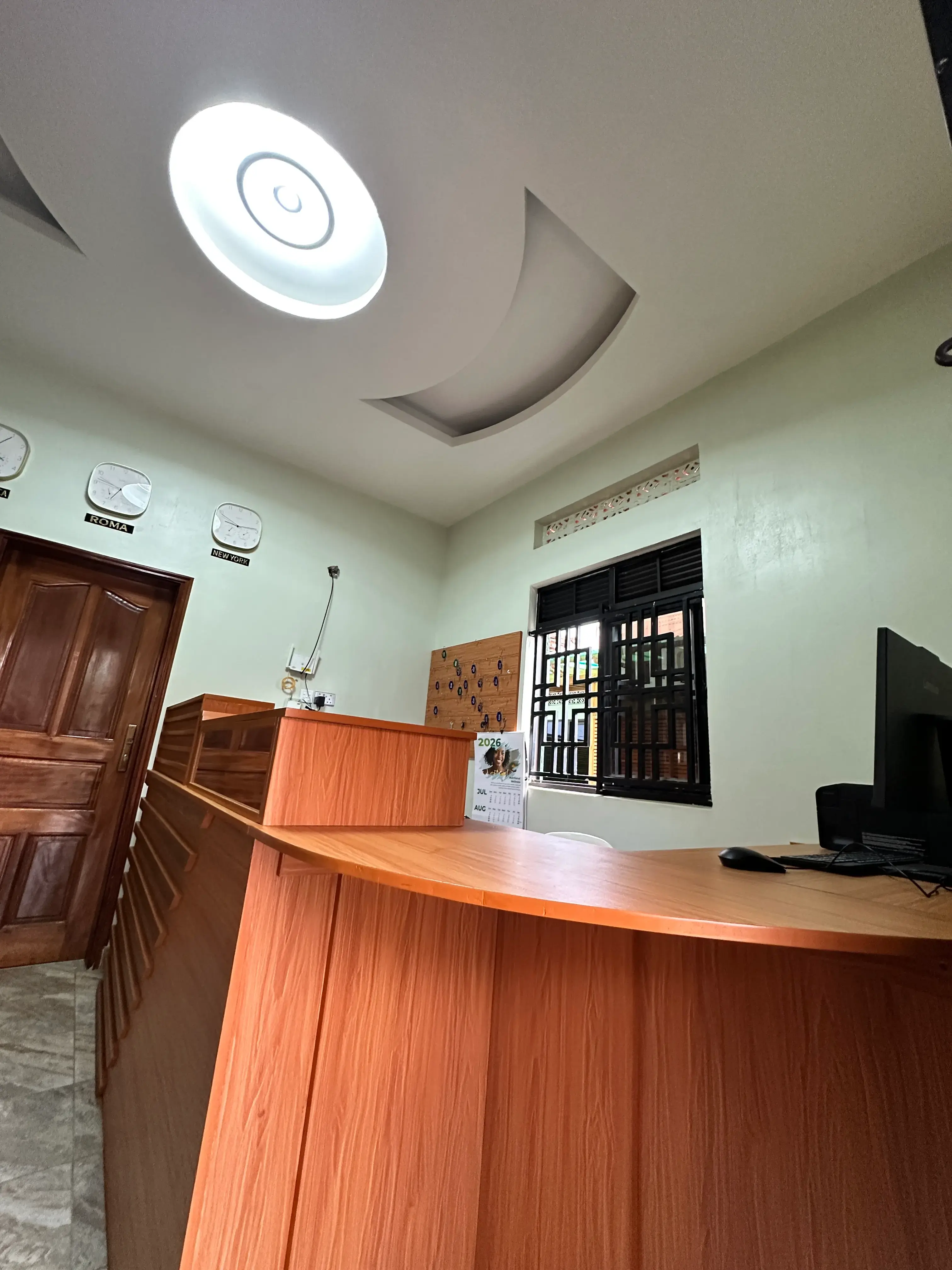 Accommodation reception at Baguma Hotel Mbarara 4