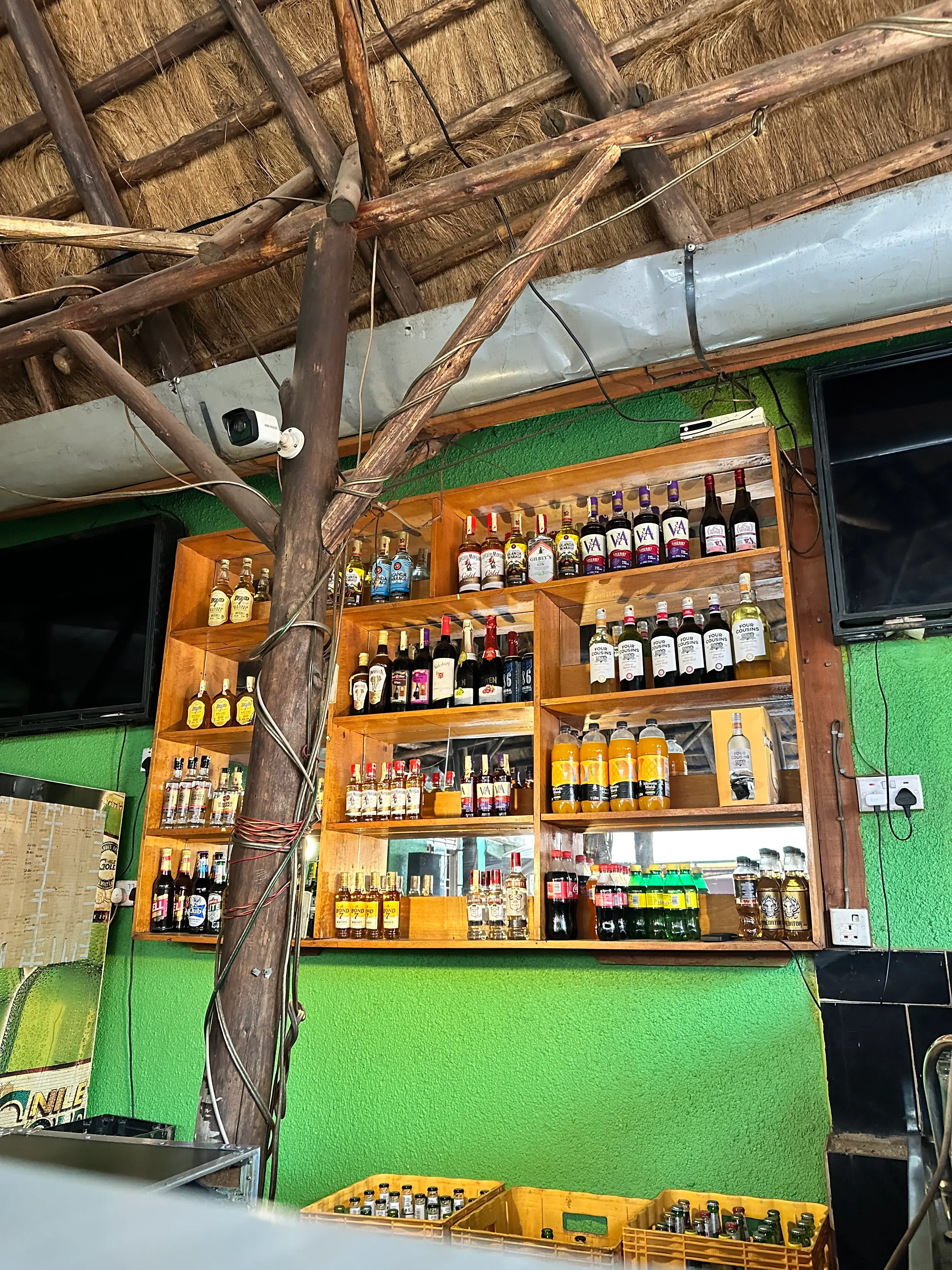 Hotel bar at Baguma Hotel in Mbarara
